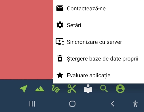 Buton comanda alte optiuni