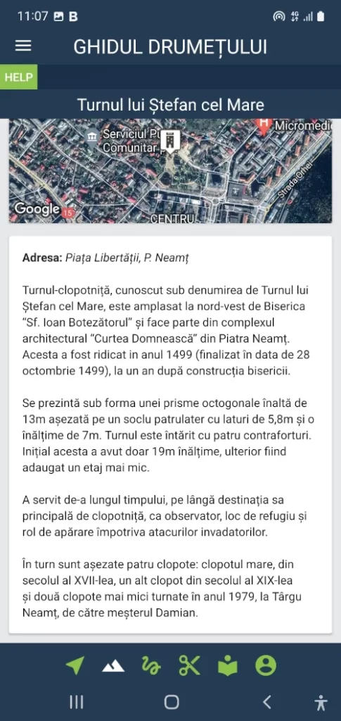 ghid turistic - detalii